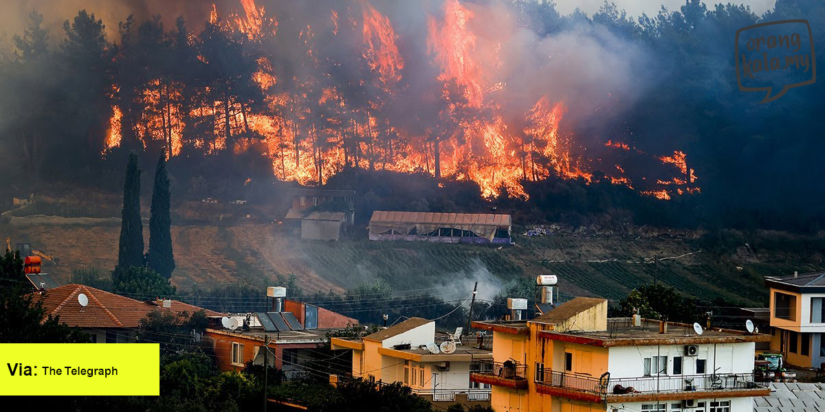 Rupa-rupanya ada lebih 200 kebakaran di Turki, ini cerita yang korang perlu tahu