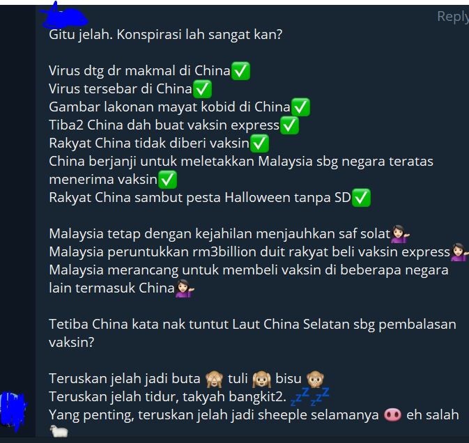 konspirasi covid vaksin tuli buta