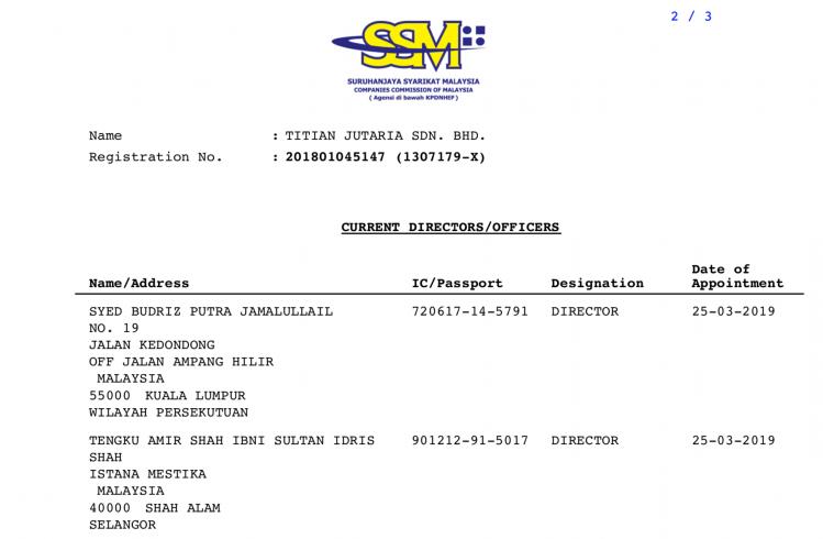 ssm titian jutaria selangor 1