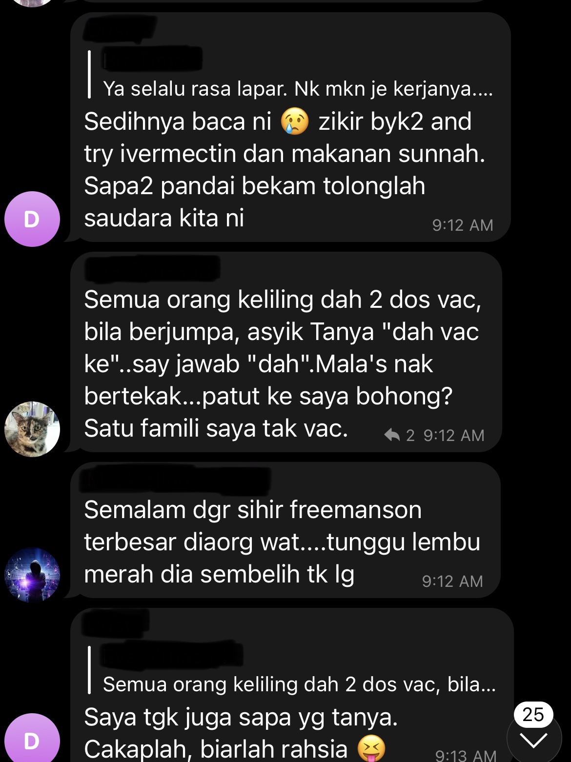 zikir sunnah anti vaksin