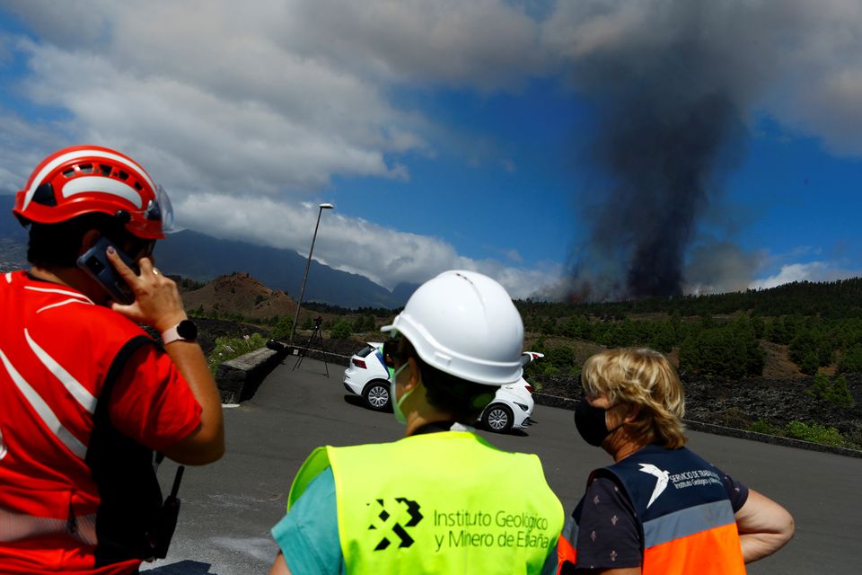 asap la palma lava volkano