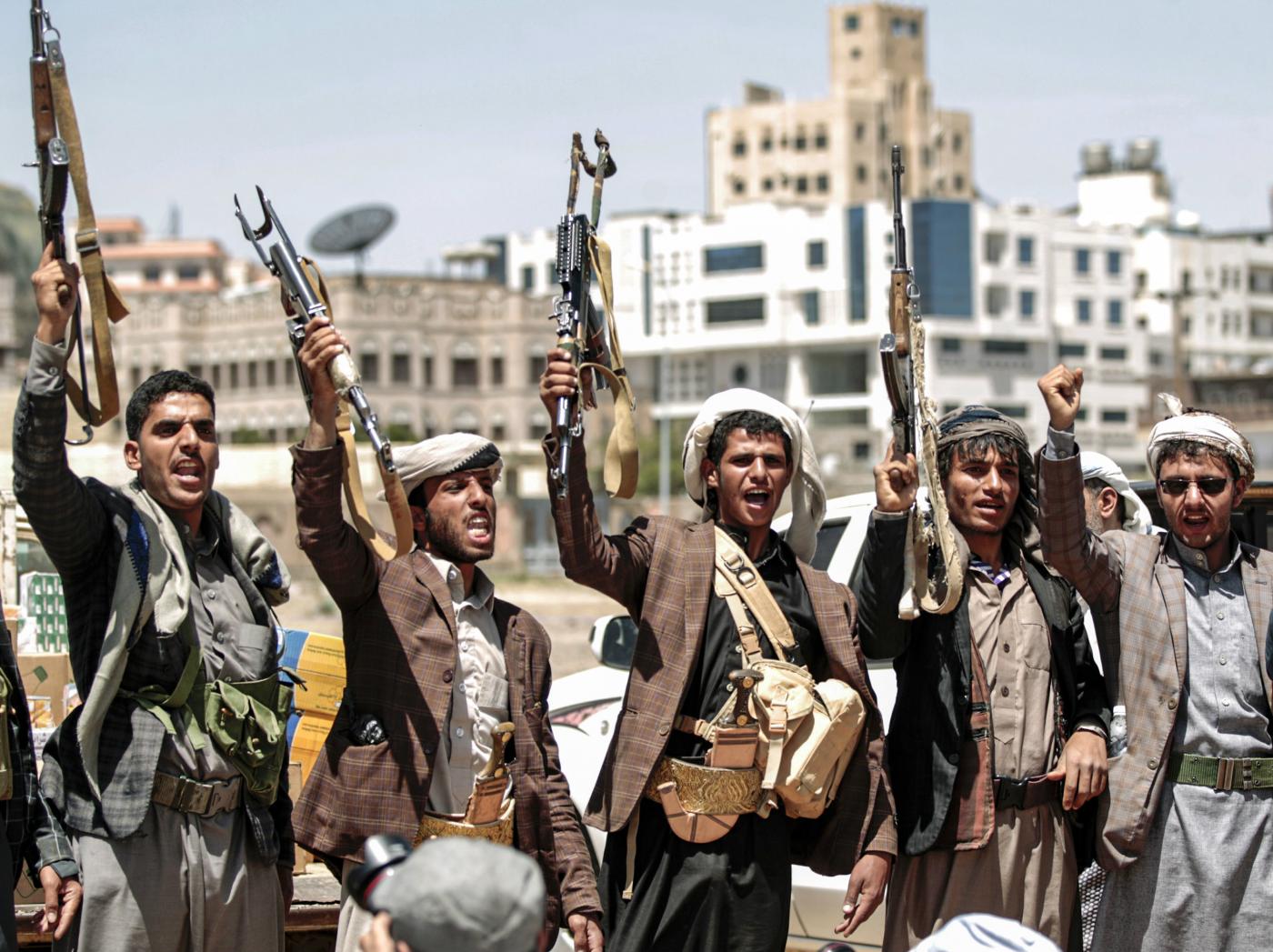 houthis sanaa yemen 21sep2019 afp edit