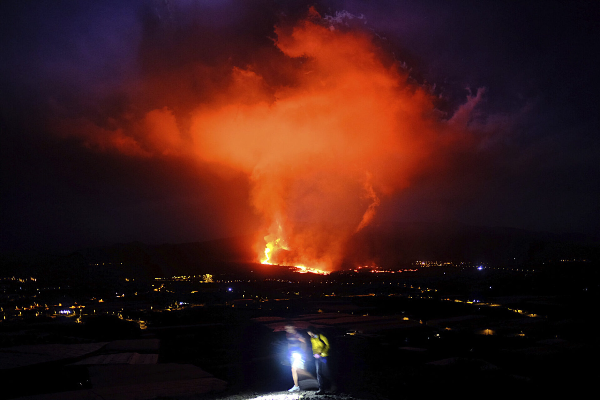 volkano la palma berapi