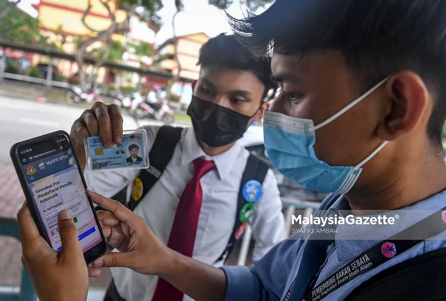 belia 18 tahun pendaftaran automatik