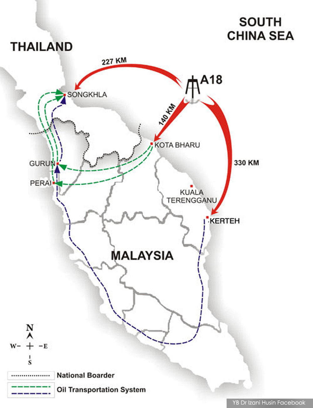peta kelantan minyak