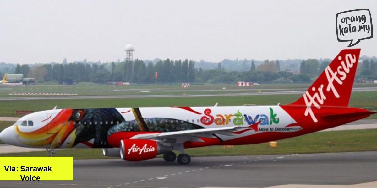 Tiket kapal terbang ke Sarawak turun ke RM200, ini ceritanya