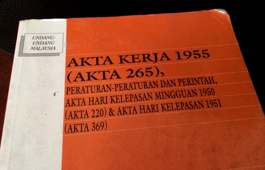 akta kerja 1955