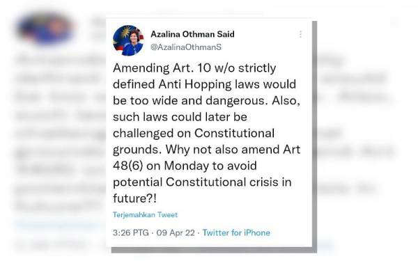 azalina twitter