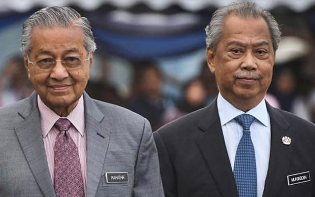 mahathir muhyiddin