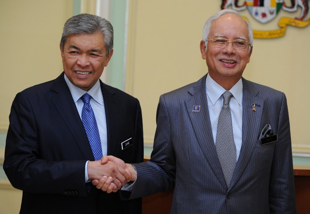 zahid hamidi najib razak afp
