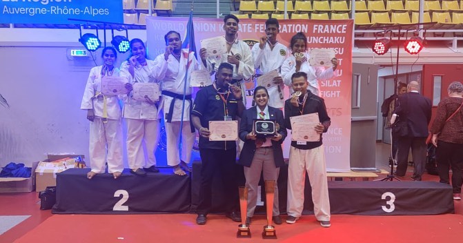 karate emas perancis