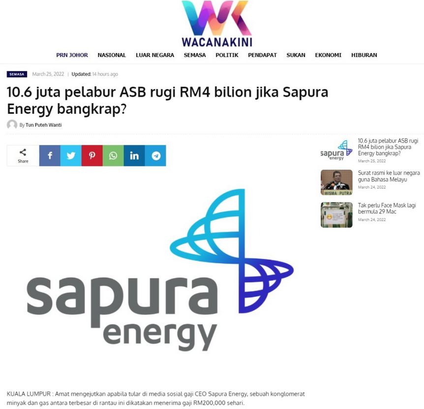 pelaburasb sapura