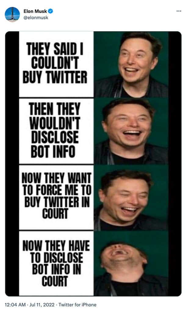 musk twitter bots in court tweet 7 11 22 613x1024
